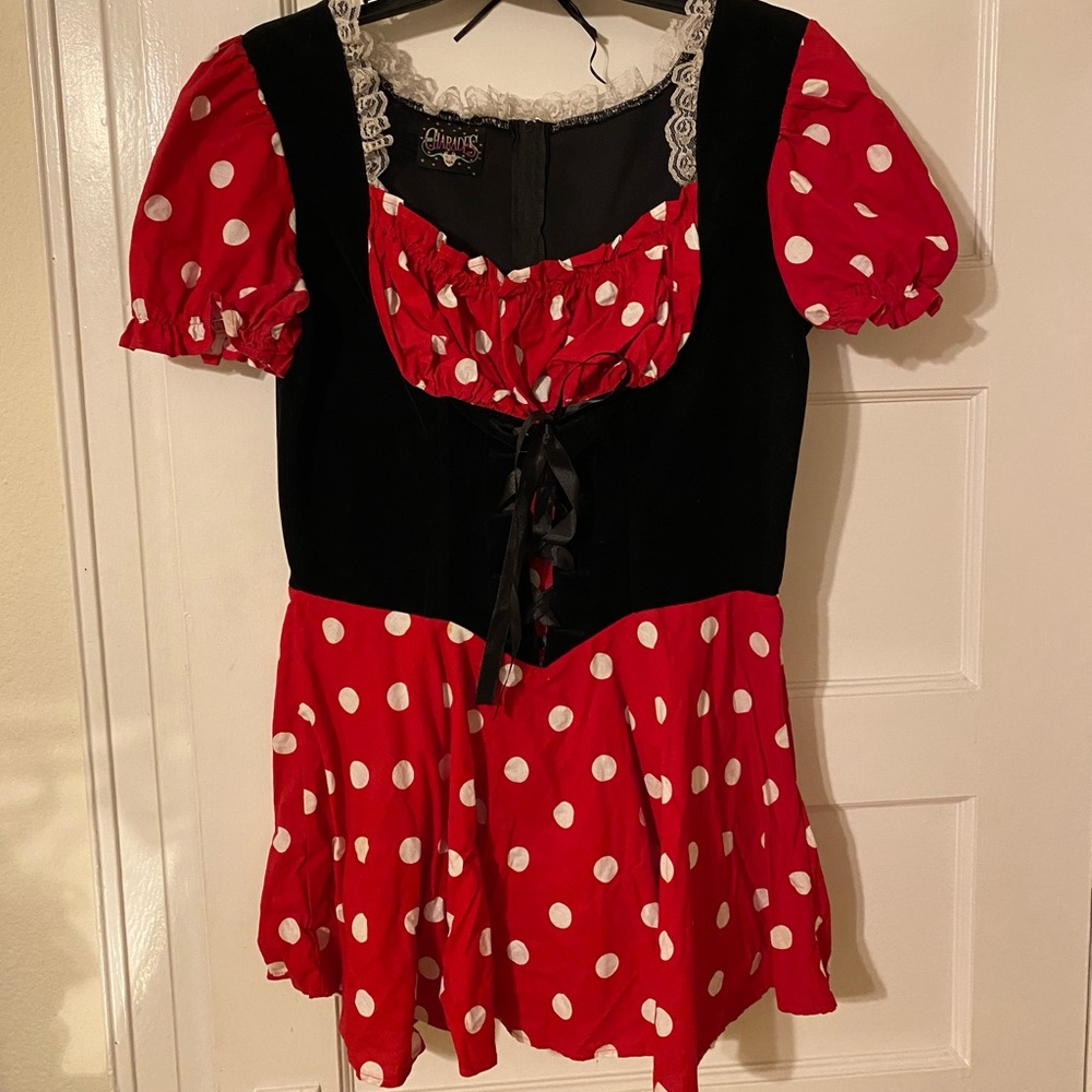 Sexy Minnie Mouse Adult Halloween Costume